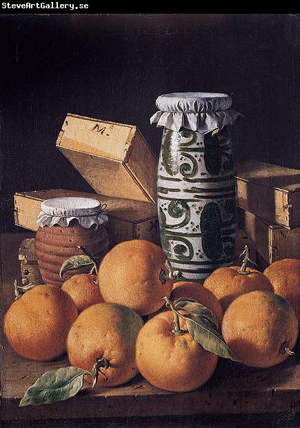 Luis Egidio Melendez Still Life with Oranges